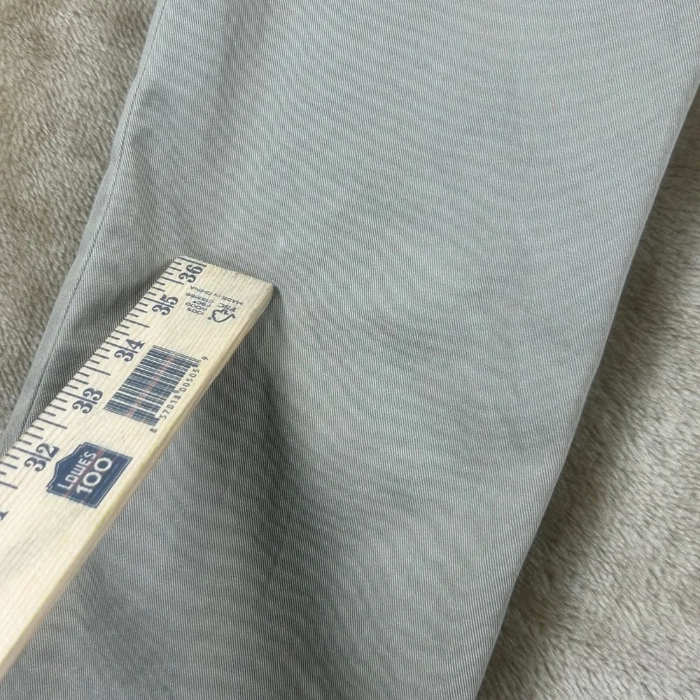 Polo Ralph Lauren Slim Fit Chino Pants Men 32x34 Khaki Tan Cotton Twill Trousers
